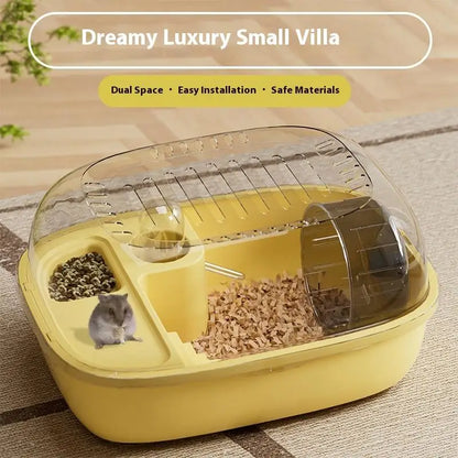 Large Hamster Cage – Spacious 2 Layer Hamster Habitat With Durable Bite Resistant Design - ZOOMNSTORE