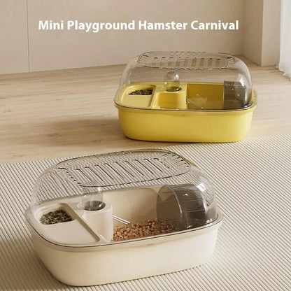 Large Hamster Cage – Spacious 2 Layer Hamster Habitat With Durable Bite Resistant Design - ZOOMNSTORE