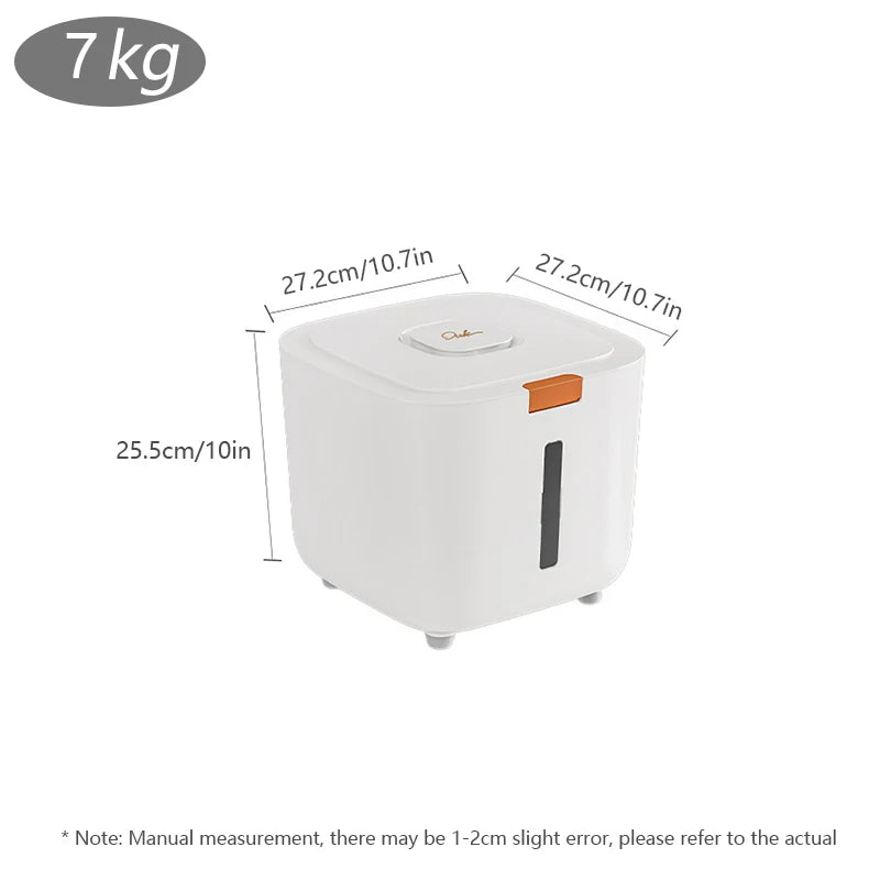 Large Pet Food Storage Barrel - Moisture-Proof Cat  Dog Food Container - ZOOMNSTORE