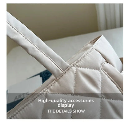Large Shoulder Bag – Women's Tote Bag With Zipper Closure | Lightweight Casual Handbag - ZOOMNSTORE
