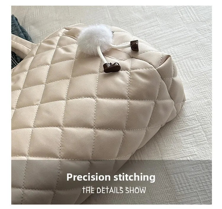 Large Shoulder Bag – Women's Tote Bag With Zipper Closure | Lightweight Casual Handbag - ZOOMNSTORE