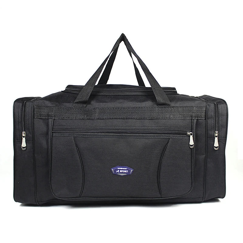 Large Waterproof Oxford Duffle Bag - Mens Travel Hand Luggage - ZOOMNSTORE