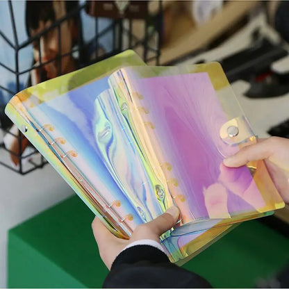 Laser Notebook Planner - A5 Organizer Binder With PVC Cover & Durable Journal Case - ZOOMNSTORE