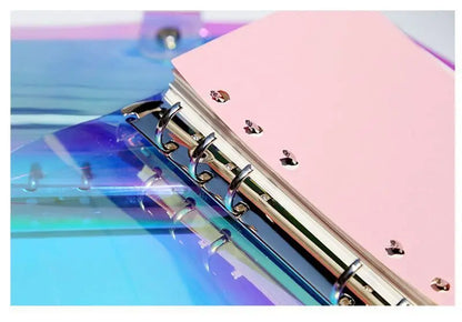 Laser Notebook Planner - A5 Organizer Binder With PVC Cover & Durable Journal Case - ZOOMNSTORE