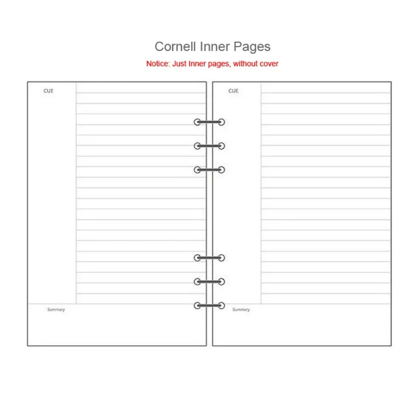 Laser Notebook Planner - A5 Organizer Binder With PVC Cover & Durable Journal Case - ZOOMNSTORE