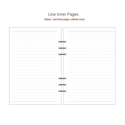 Laser Notebook Planner - A5 Organizer Binder With PVC Cover & Durable Journal Case - ZOOMNSTORE