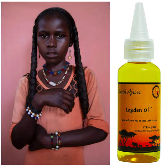 African Traditional Layden Oil - Scalp  Hair Strengthening Treatment 17 Fl Oz - ZOOMNSTORE