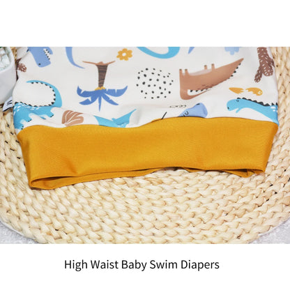 Leakproof Swimming Diaper - Baby Swim Nappies | Washable, Sunproof & High Waist - ZOOMNSTORE