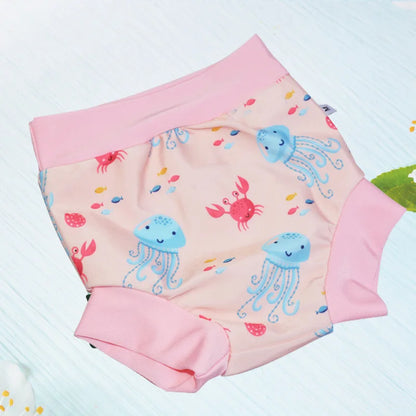 Leakproof Swimming Diaper - Baby Swim Nappies | Washable, Sunproof & High Waist - ZOOMNSTORE