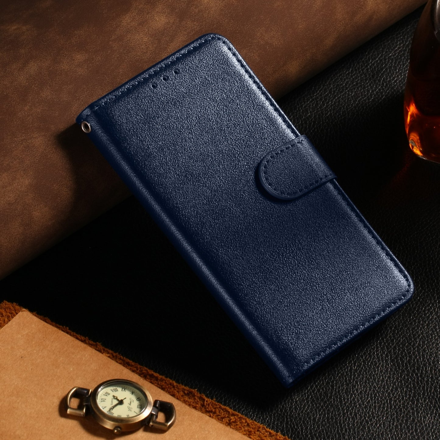 Leather Flip Wallet Case for Samsung Galaxy A Series A10 A12 A13 A14 A20E A21S A22 A24 A25 A33 A34 A51 A53 A54 - ZOOMNSTORE