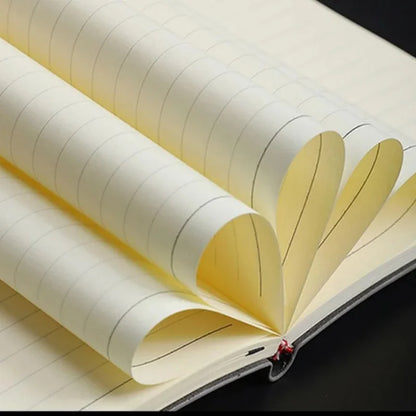 Leather Notebook - A5 A6 Sheepin Journal Lined Diary for Office  Students 160240 Pages - ZOOMNSTORE