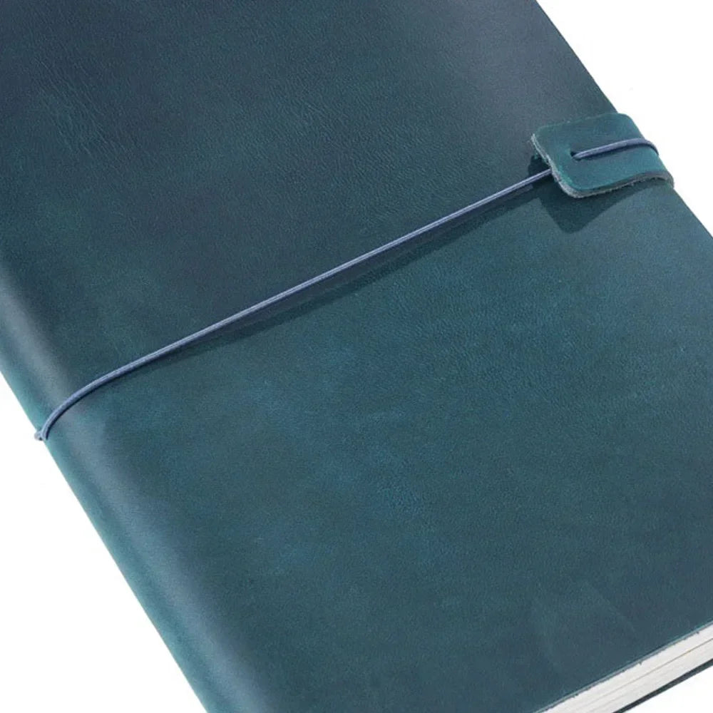 Leather Notebook - Handmade Vintage Cowhide Diary With Replaceable Inserts - ZOOMNSTORE