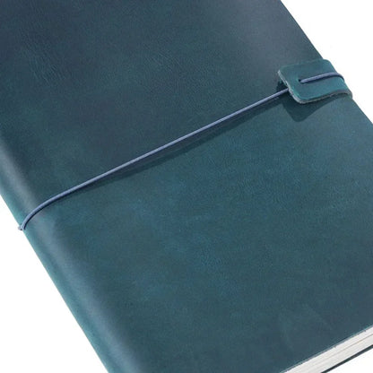 Leather Notebook - Handmade Vintage Cowhide Diary With Replaceable Inserts - ZOOMNSTORE