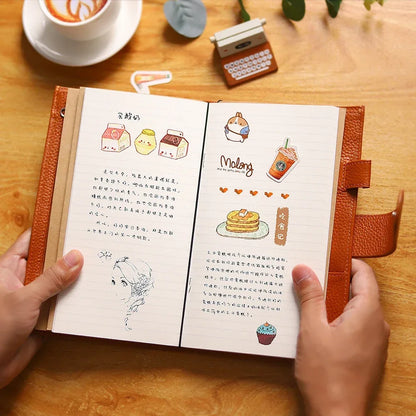 Leather Notebook Refill – Moterm Traveler Notebook Inserts A5 Passport Size Planner - ZOOMNSTORE