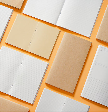 Leather Notebook Refill – Moterm Traveler Notebook Inserts A5 Passport Size Planner - ZOOMNSTORE