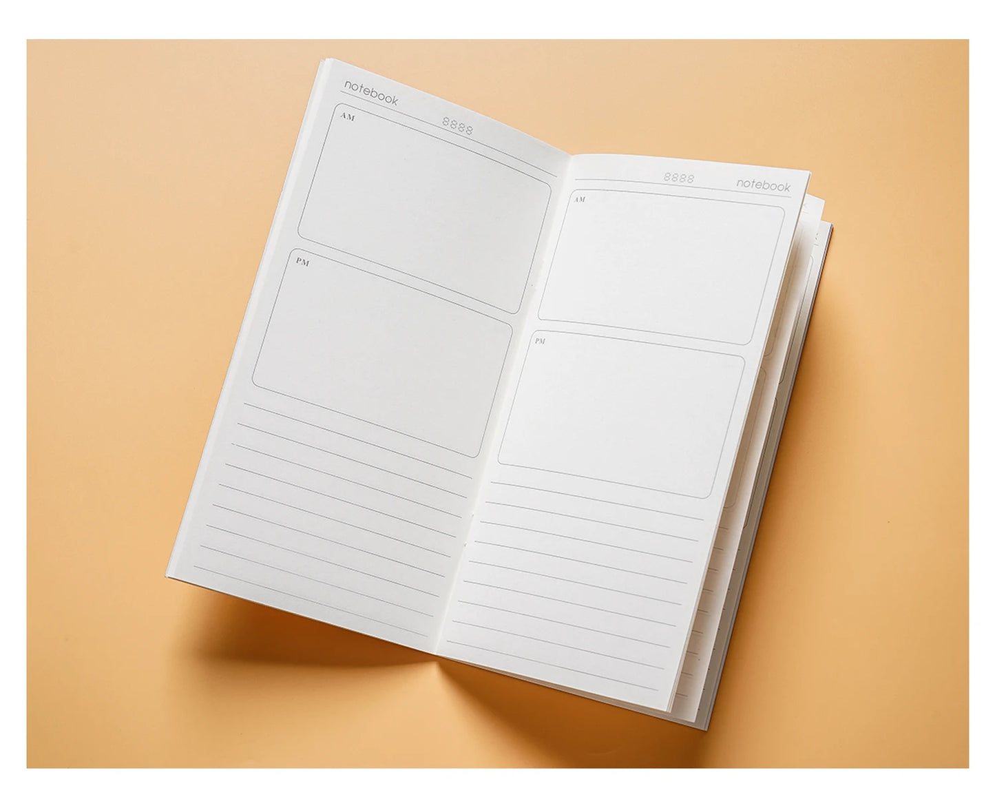 Leather Notebook Refill – Moterm Traveler Notebook Inserts A5 Passport Size Planner - ZOOMNSTORE