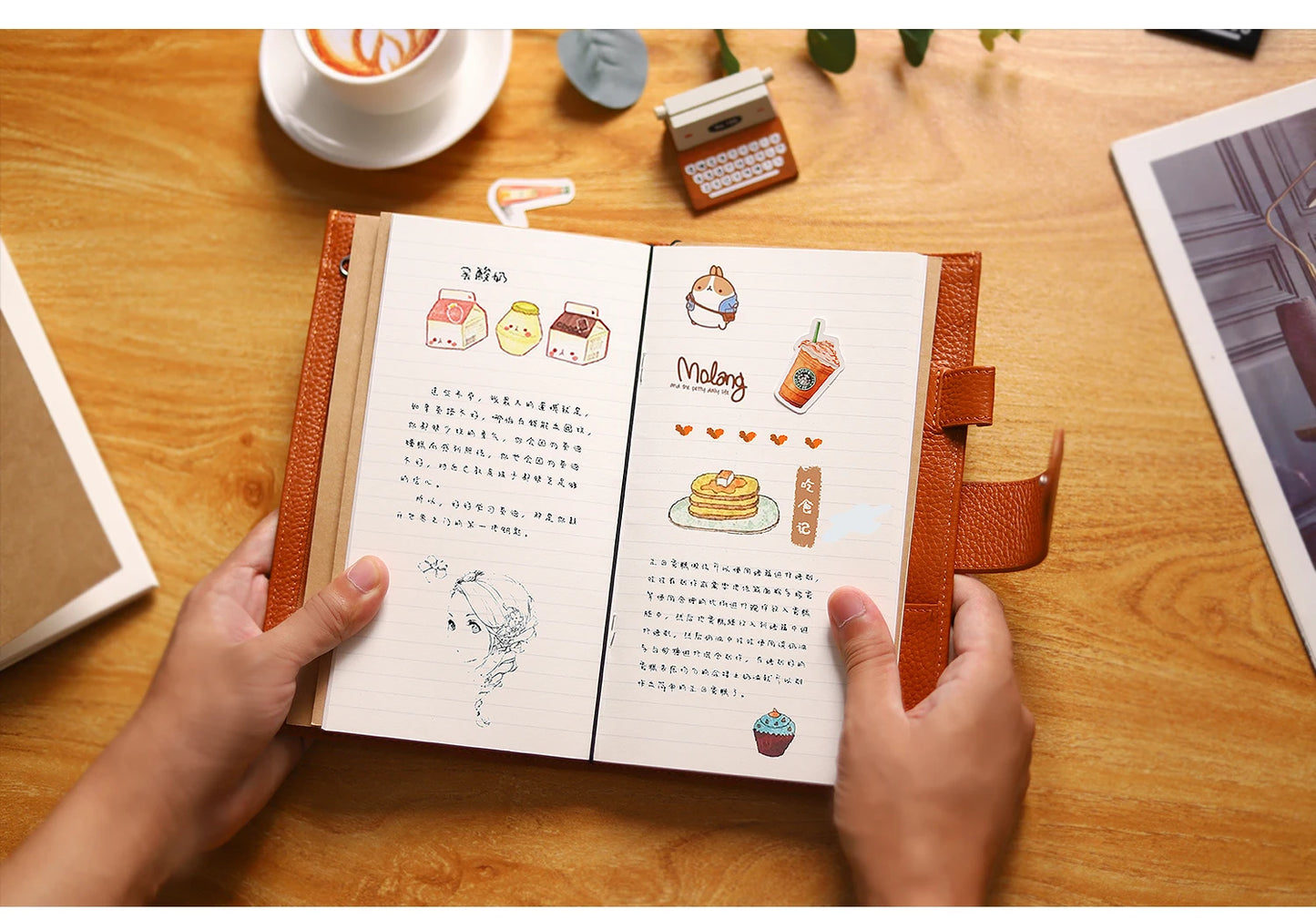 Leather Notebook Refill – Moterm Traveler Notebook Inserts A5 Passport Size Planner - ZOOMNSTORE