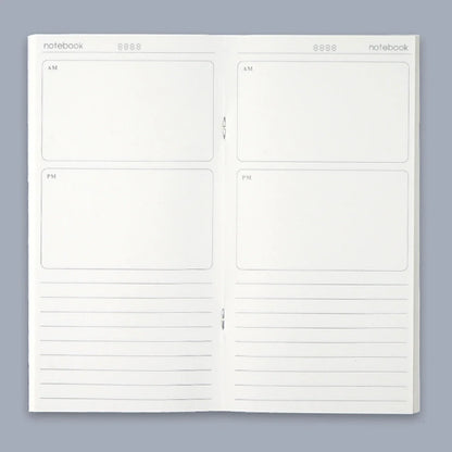 Leather Notebook Refill – Moterm Traveler Notebook Inserts A5 Passport Size Planner - ZOOMNSTORE