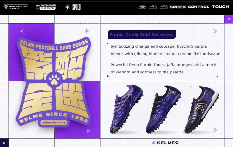 Leather Soccer Shoes – Kelme Kangaroo Cleats | Professional Football Boots Outdoor - ZOOMNSTORE