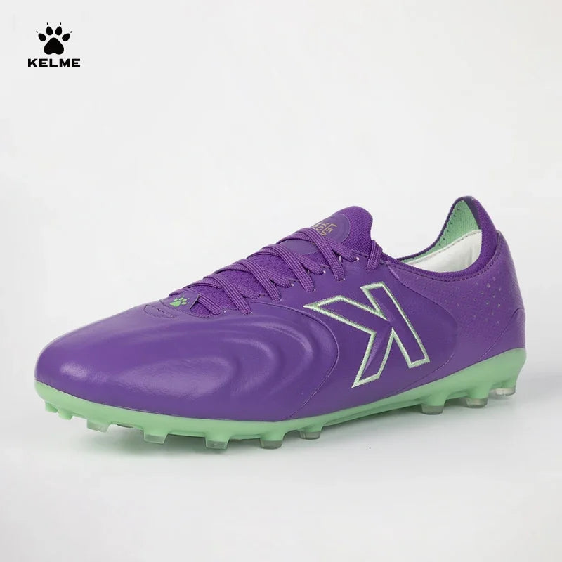 Leather Soccer Shoes – Kelme Kangaroo Cleats | Professional Football Boots Outdoor - ZOOMNSTORE