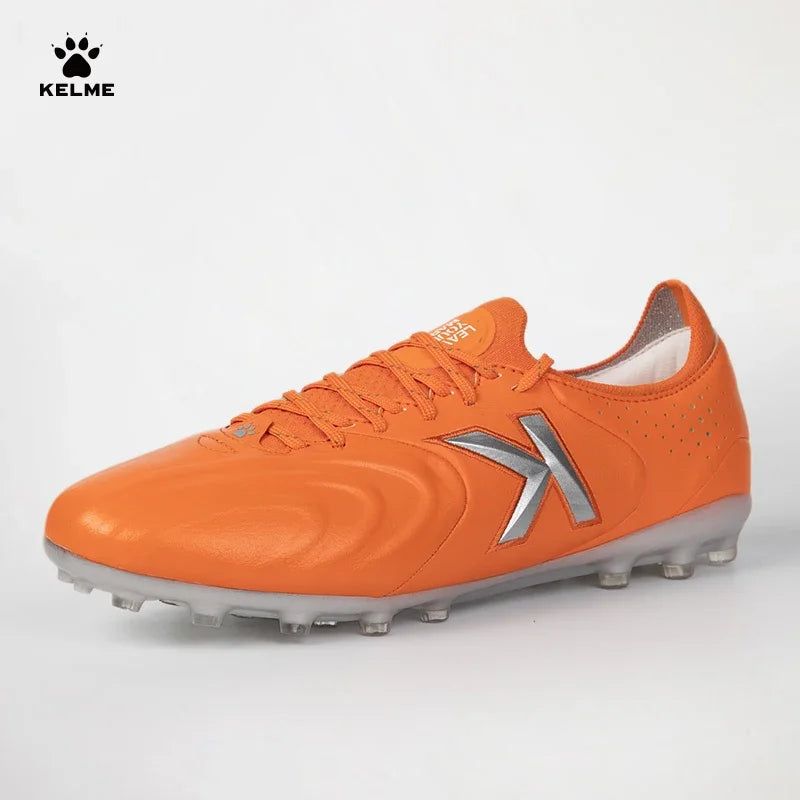 Leather Soccer Shoes – Kelme Kangaroo Cleats | Professional Football Boots Outdoor - ZOOMNSTORE