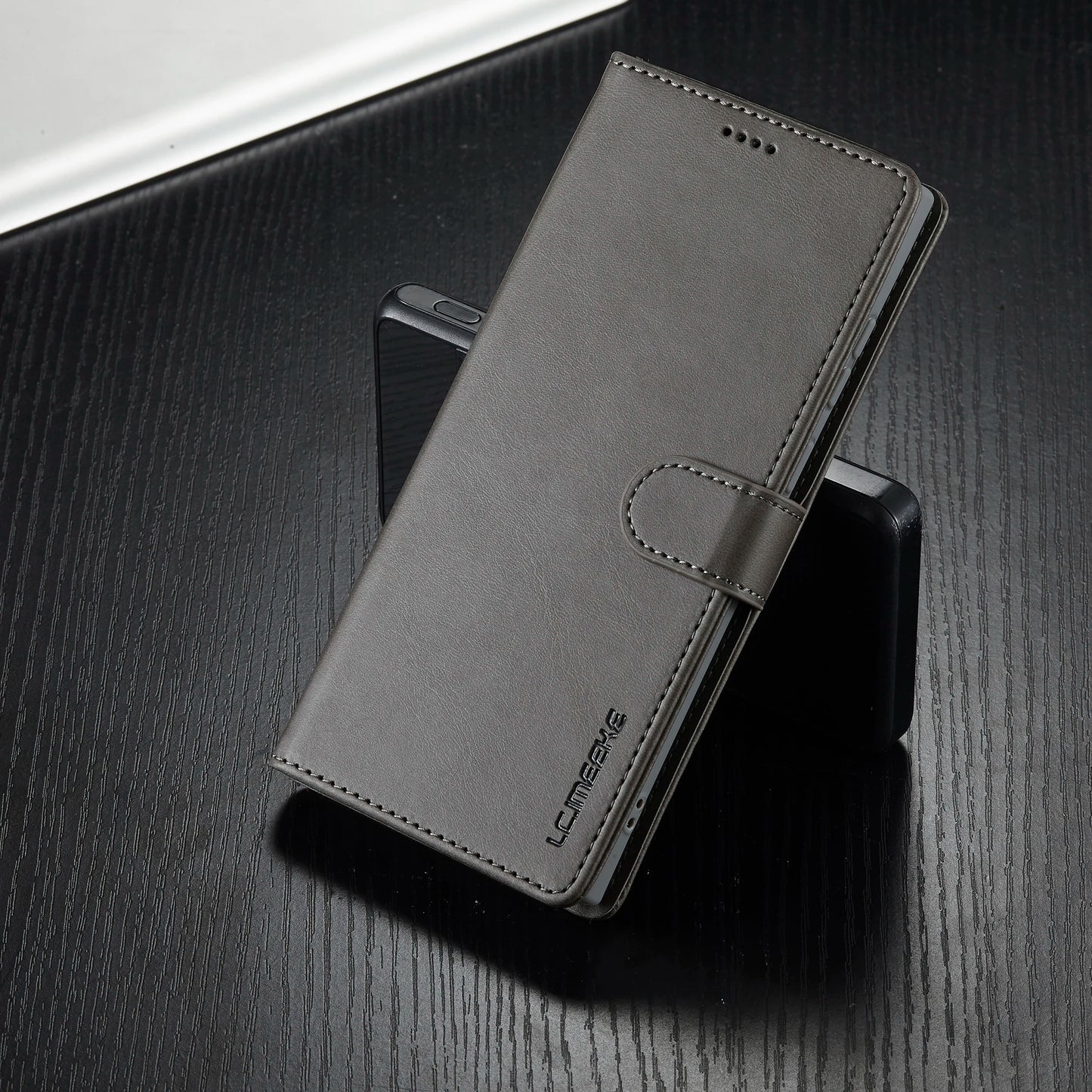 Leather Wallet Case for Samsung Galaxy S Series - Flip Card Cover for Note20 S10 S9 S21 S22 S23 S24 S25 - ZOOMNSTORE