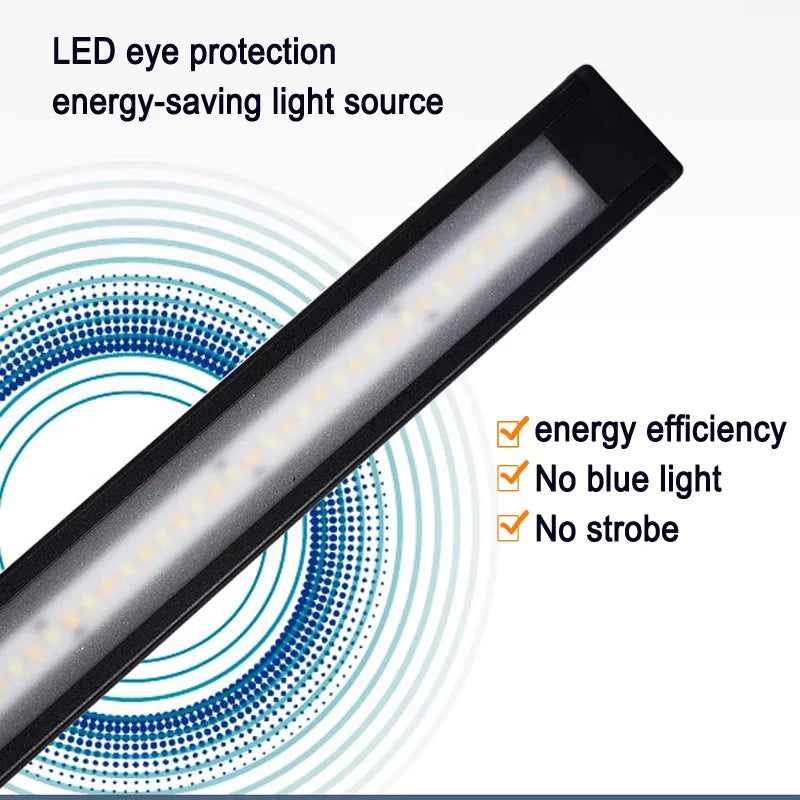 Led Smart Usb Lamp - Wireless Charging Folding Table Lamp | Rechargeable Desk Light - ZOOMNSTORE