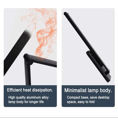Led Smart Usb Lamp - Wireless Charging Folding Table Lamp | Rechargeable Desk Light - ZOOMNSTORE