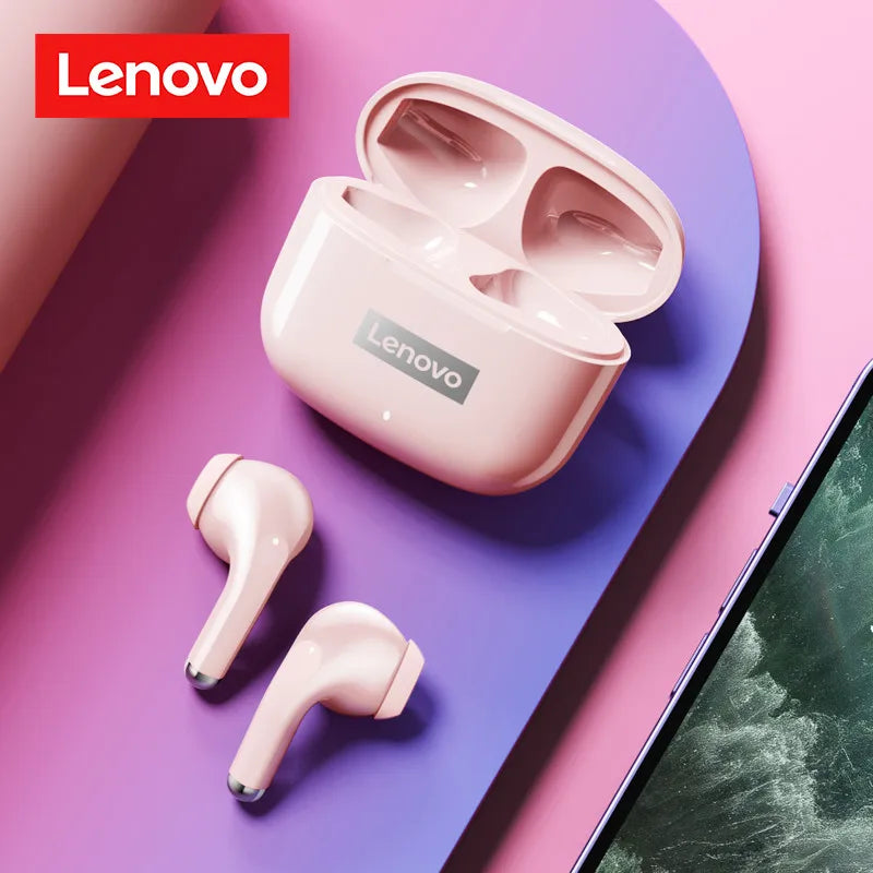 Lenovo LP40 Pro TWS Earphones - Bluetooth 51 Ergonomic Headset with Quick Connect - ZOOMNSTORE