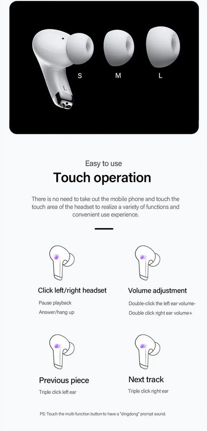 Lenovo LP5 Pro Earphones - Wireless Bluetooth 5.4 Gaming Earbuds | Low Latency IPX5 Waterproof Sports Headset - ZOOMNSTORE