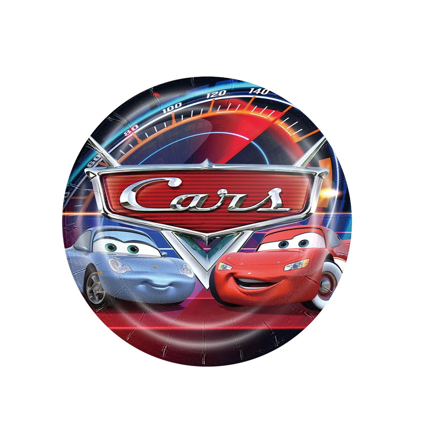 Lightning McQueen Party Supplies - Disposable Tableware  Paper Plates for Kids Birthday  Baby Shower - ZOOMNSTORE