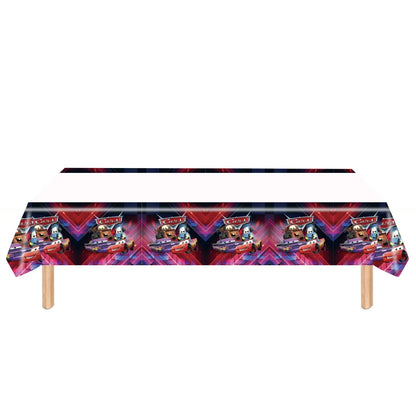 Lightning McQueen Party Supplies - Disposable Tableware  Paper Plates for Kids Birthday  Baby Shower - ZOOMNSTORE