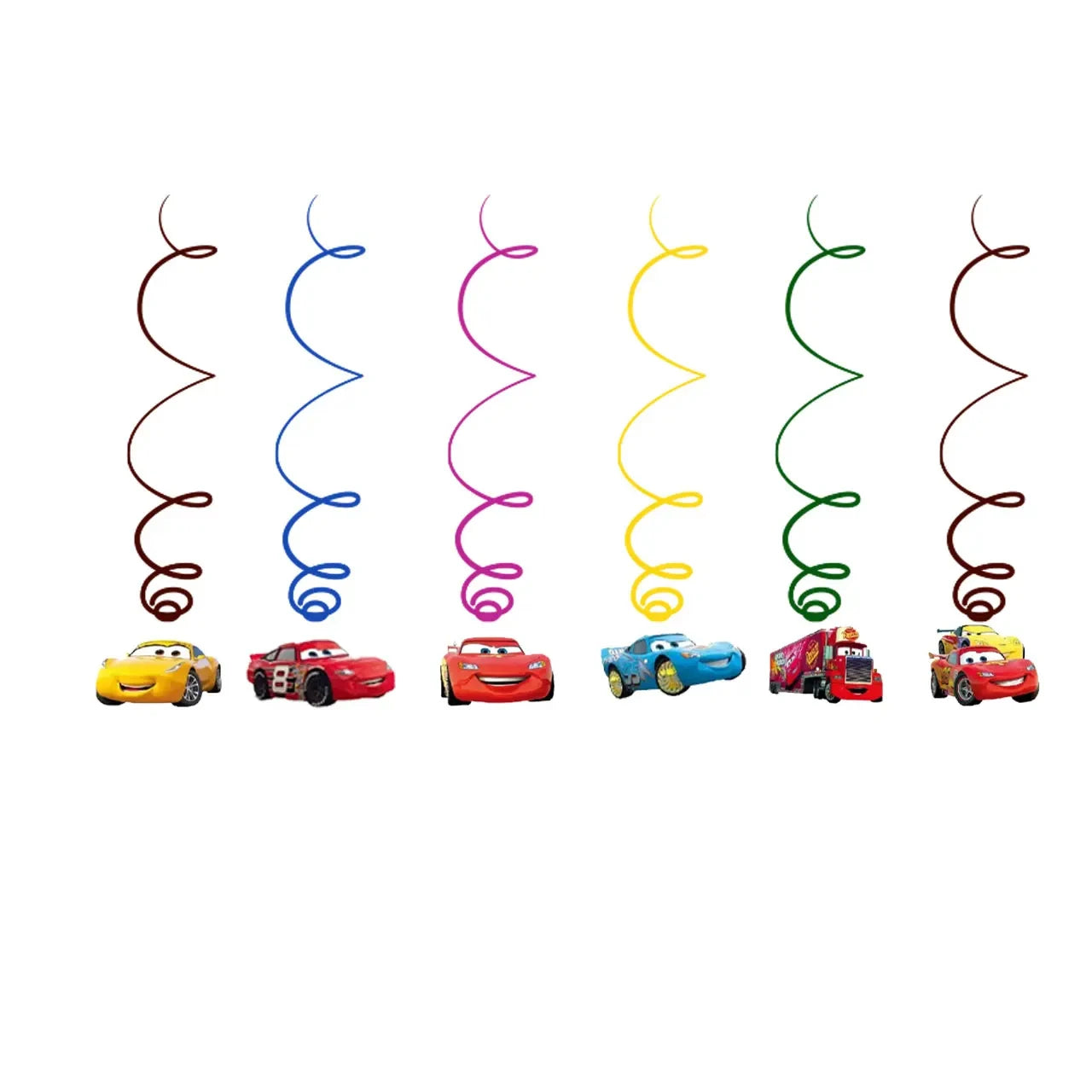 Lightning McQueen Party Supplies - Disposable Tableware  Paper Plates for Kids Birthday  Baby Shower - ZOOMNSTORE