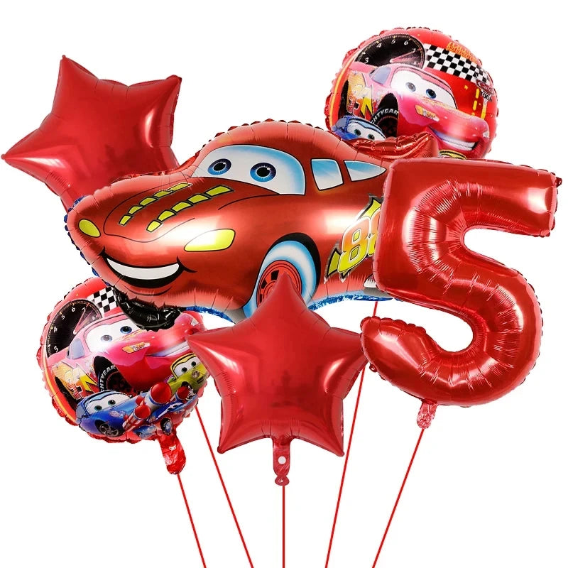 Lightning McQueen Party Supplies - Disposable Tableware  Paper Plates for Kids Birthday  Baby Shower - ZOOMNSTORE