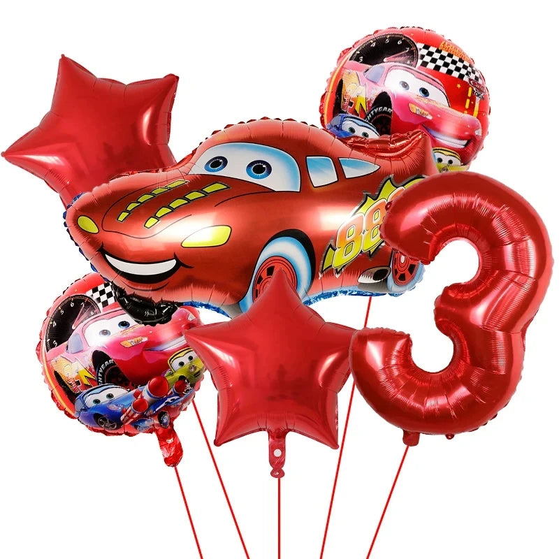 Lightning McQueen Party Supplies - Disposable Tableware  Paper Plates for Kids Birthday  Baby Shower - ZOOMNSTORE