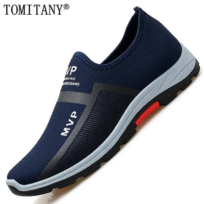 Lightweight Breathable Mesh Sneakers - Casual Slip-On Loafers for Men - ZOOMNSTORE