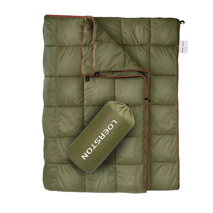 Lightweight Camping Blanket - Four Seasons Travel Mat With TPU Nylon & Feather Silk Cotton - ZOOMNSTORE