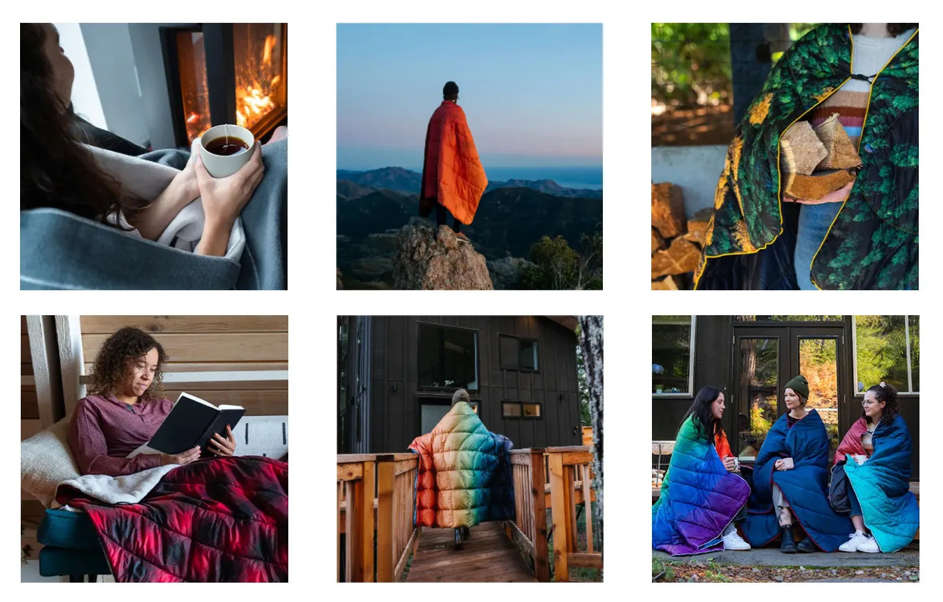 Lightweight Camping Blanket - Four Seasons Travel Mat With TPU Nylon & Feather Silk Cotton - ZOOMNSTORE