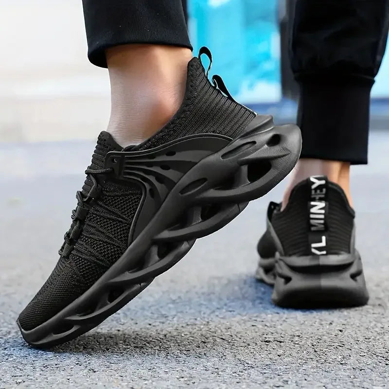 Lightweight Green Running Shoes - Breathable Size 48 Sports Trainers - ZOOMNSTORE