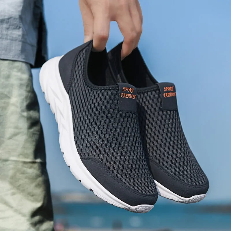 Lightweight Mens Casual Sneakers - Breathable Outdoor Walking Shoes - ZOOMNSTORE