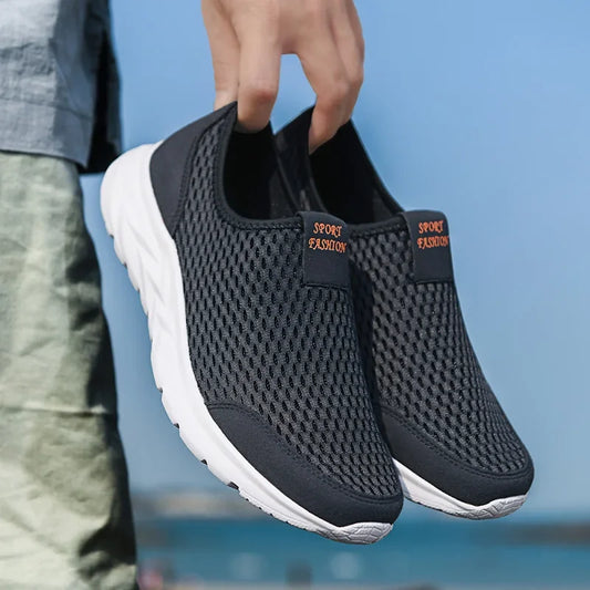 Lightweight Mens Casual Sneakers - Breathable Outdoor Walking Shoes - ZOOMNSTORE