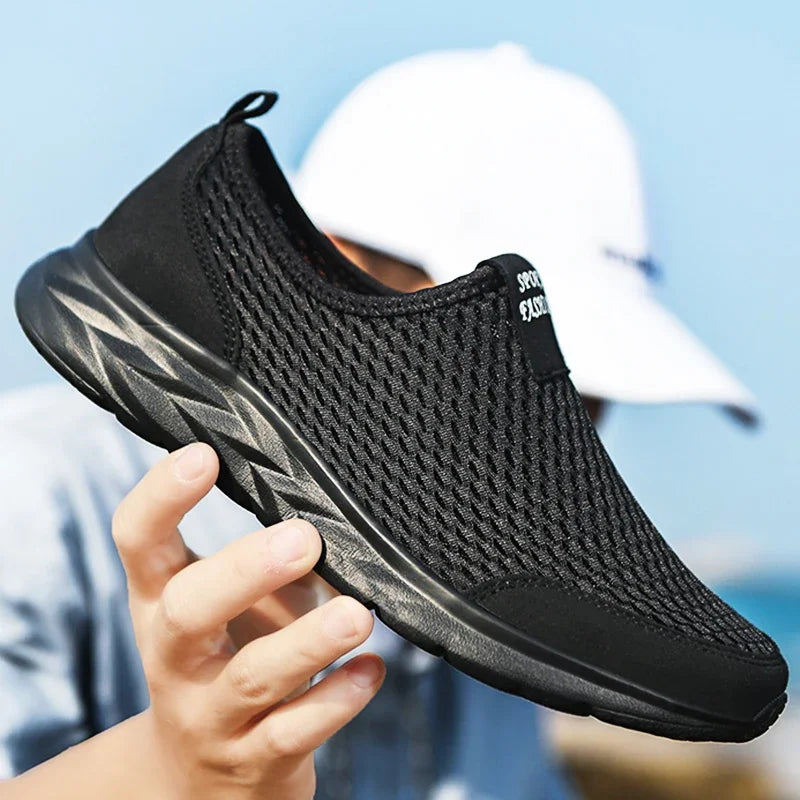 Lightweight Mens Casual Sneakers - Breathable Outdoor Walking Shoes - ZOOMNSTORE