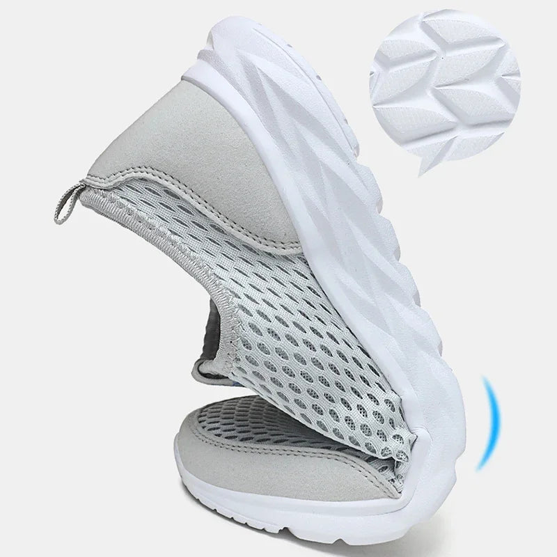 Lightweight Mens Casual Sneakers - Breathable Outdoor Walking Shoes - ZOOMNSTORE