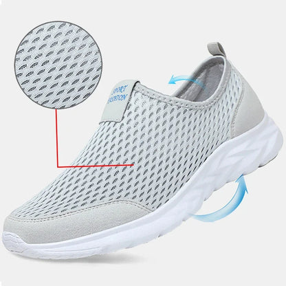 Lightweight Mens Casual Sneakers - Breathable Outdoor Walking Shoes - ZOOMNSTORE