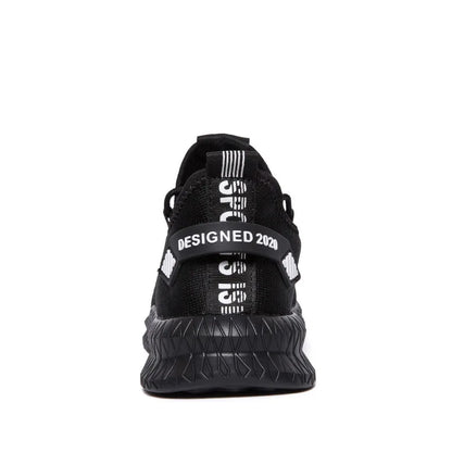 Lightweight Mens Sneakers - Casual Lace-up Mesh Running Shoes - ZOOMNSTORE