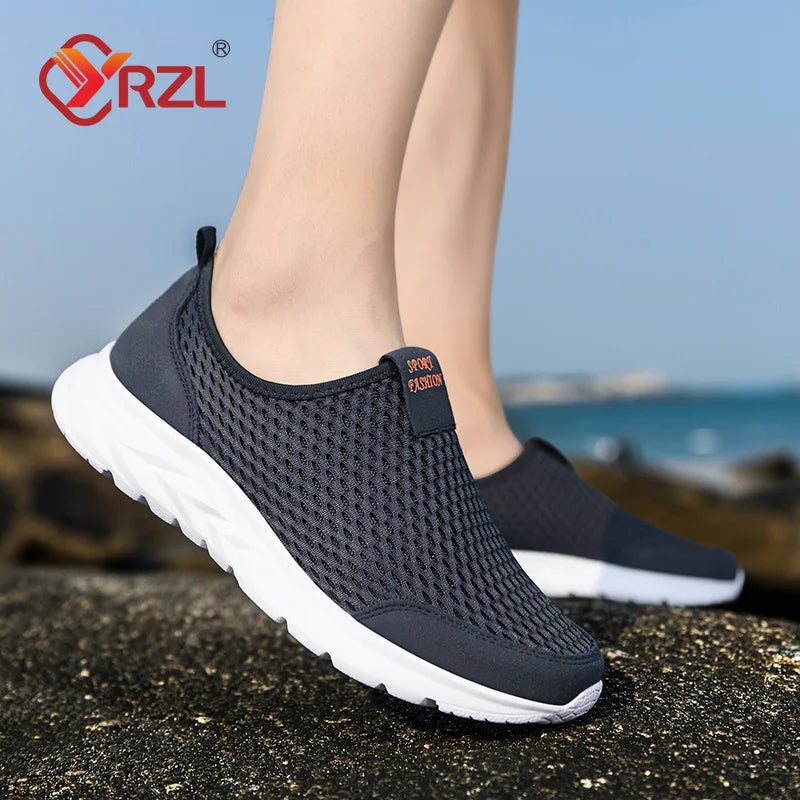 Lightweight Mesh Sneakers - Breathable Non-Slip Casual Loafers for Men - ZOOMNSTORE