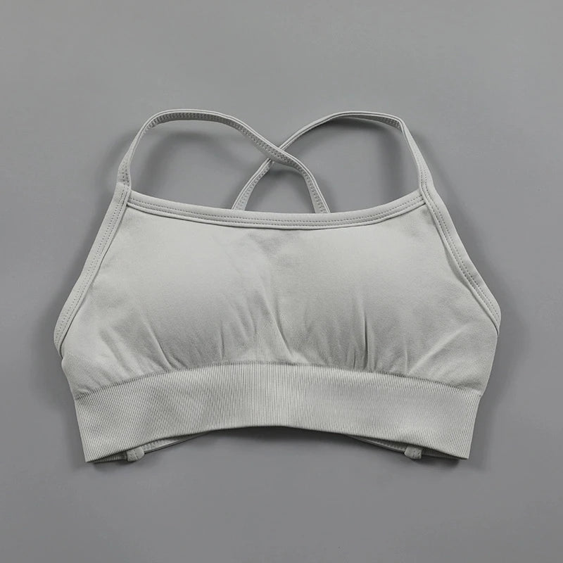 Lightweight Seamless Crop Top - Womens Short Sleeve Yoga  Gym Shirt - ZOOMNSTORE