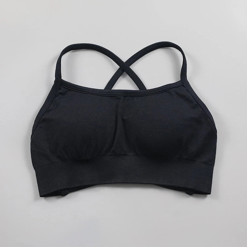 Lightweight Seamless Crop Top - Womens Short Sleeve Yoga  Gym Shirt - ZOOMNSTORE