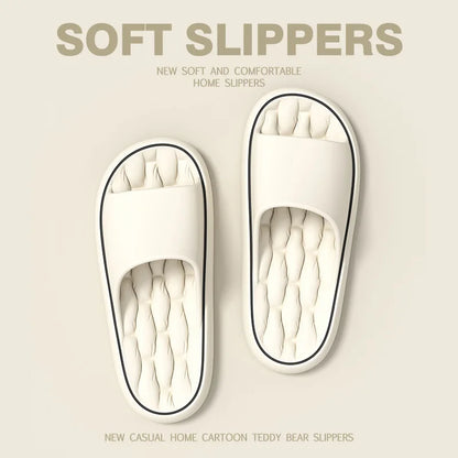 Lightweight Soft Slippers - Colorful EVA Slides  Indoor Flip Flops - ZOOMNSTORE