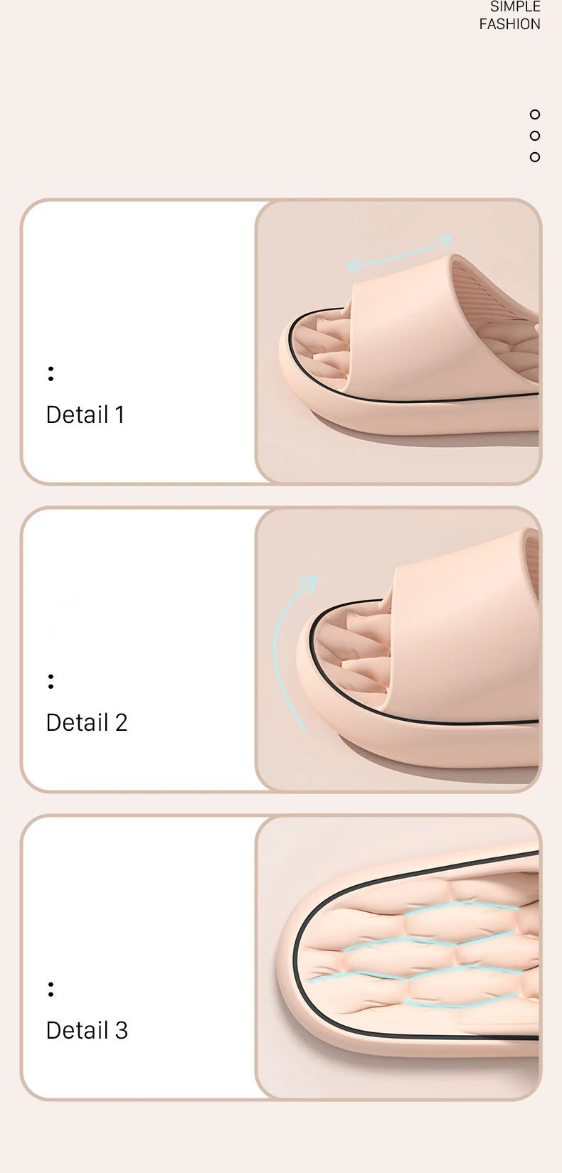 Lightweight Soft Slippers - Colorful EVA Slides  Indoor Flip Flops - ZOOMNSTORE